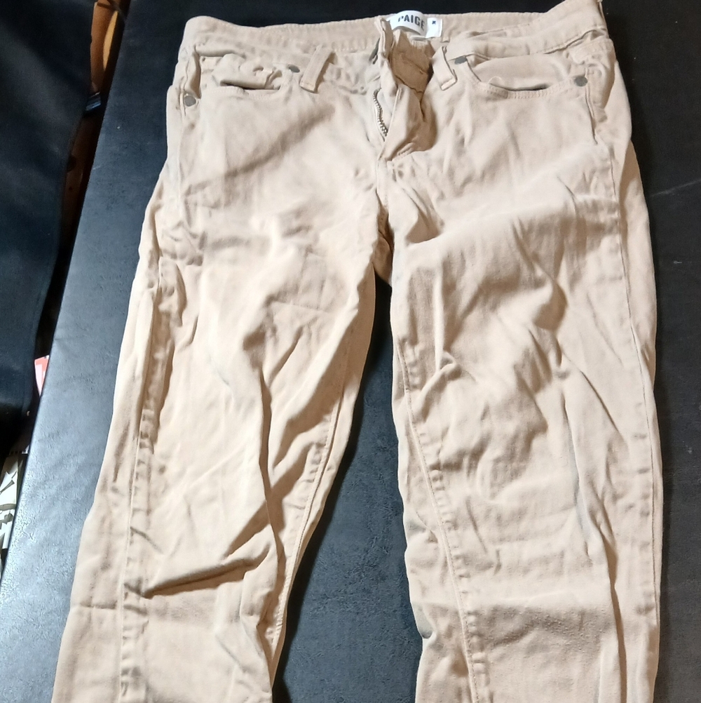 Paige Ligth Tan Verdugo Ultra Skinny Size 27